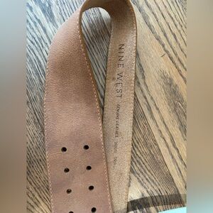Nine West Brown Genuine Leather belt